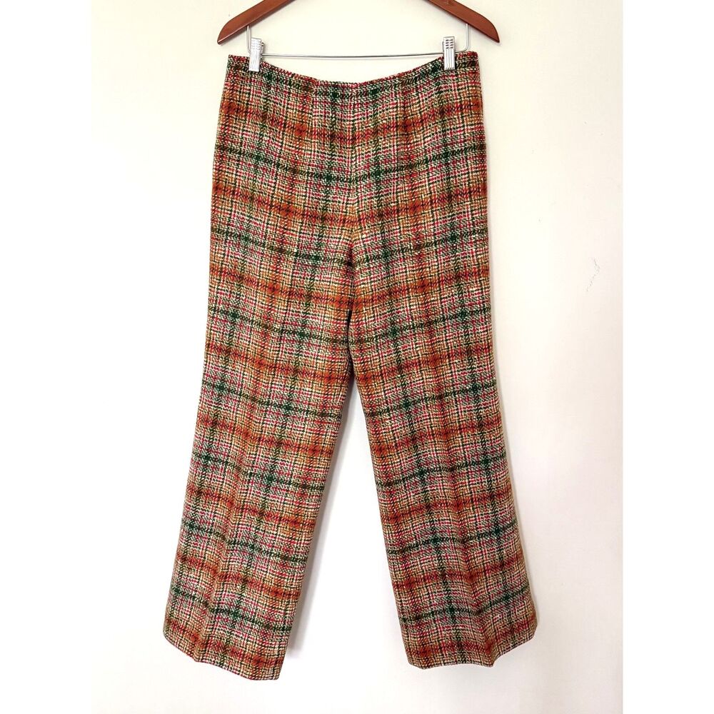 VTG Pendleton Virgin Wool Plaid 3 Piece Suit Blazer Skirt Trousers Old Money 18 - Picture 12 of 16